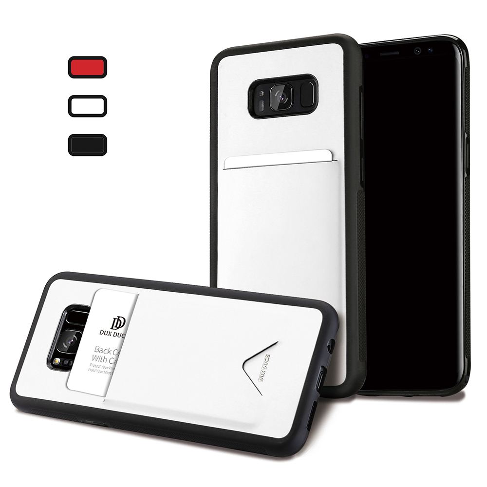 POCARD Smart Skal med Kortfack - Samsung Galaxy S8+