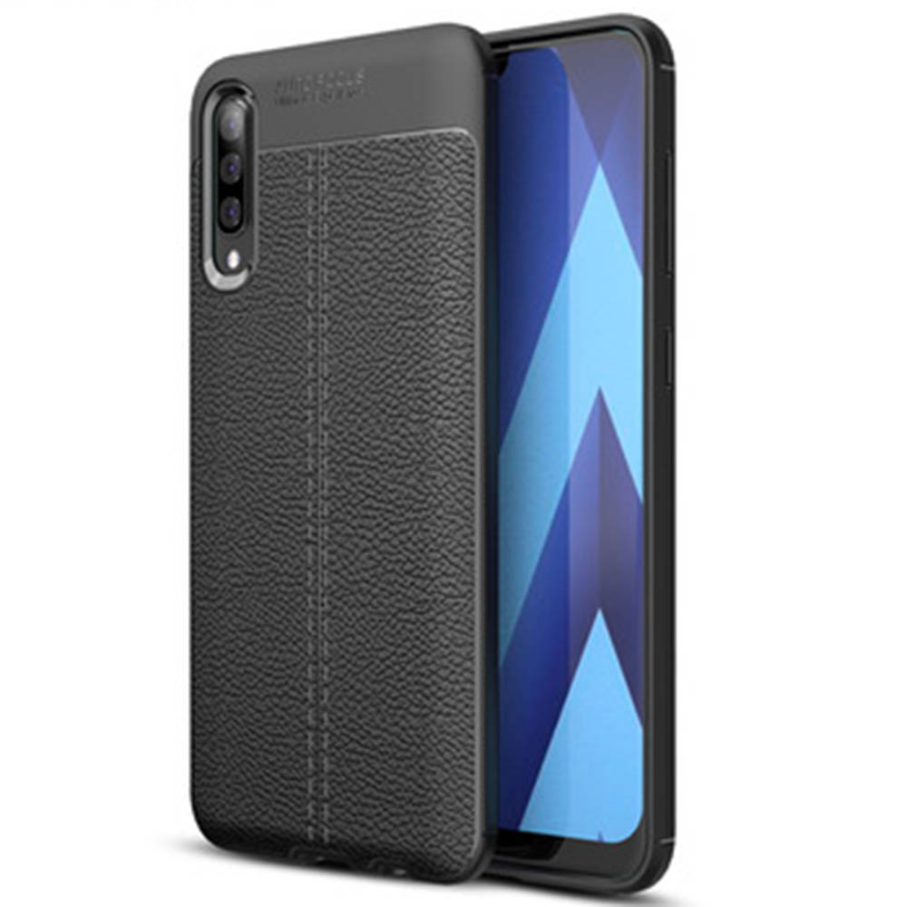 Galaxy A50 - Skyddande Silikonskal (Auto Focus)