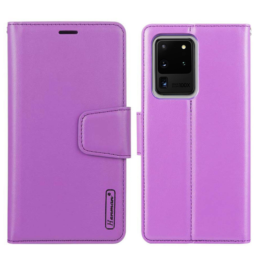 Galaxy S20 Ultra - Stilsäkert Plånboksfodral HANMAN