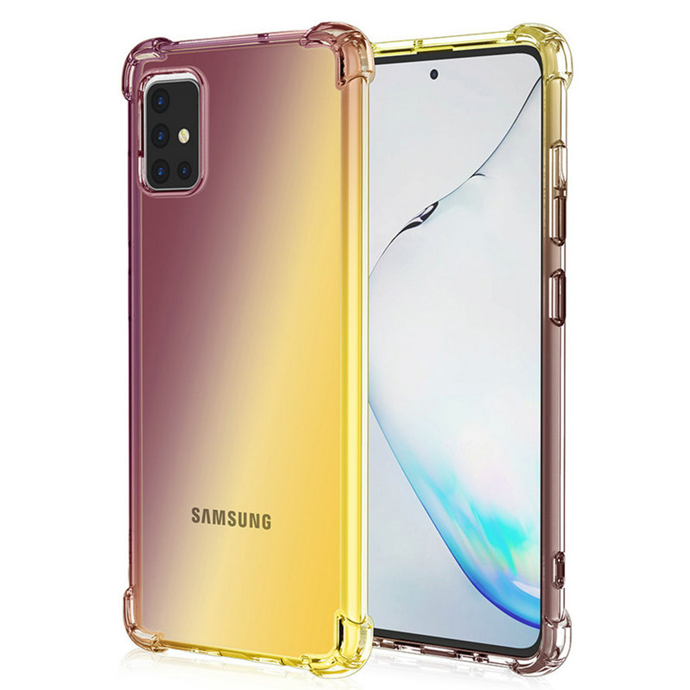 Galaxy A71 - Stötdämpande Floveme Silikonskal