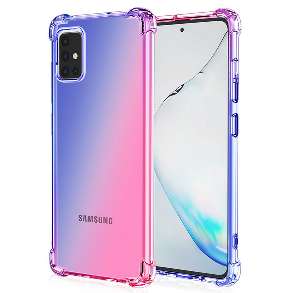 Galaxy A51 - Stötdämpande Floveme Silikonskal