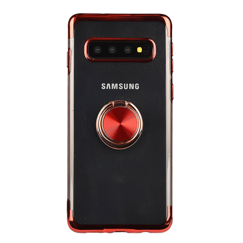 Silikonskal med Ringhållare - Samsung Galaxy S10E
