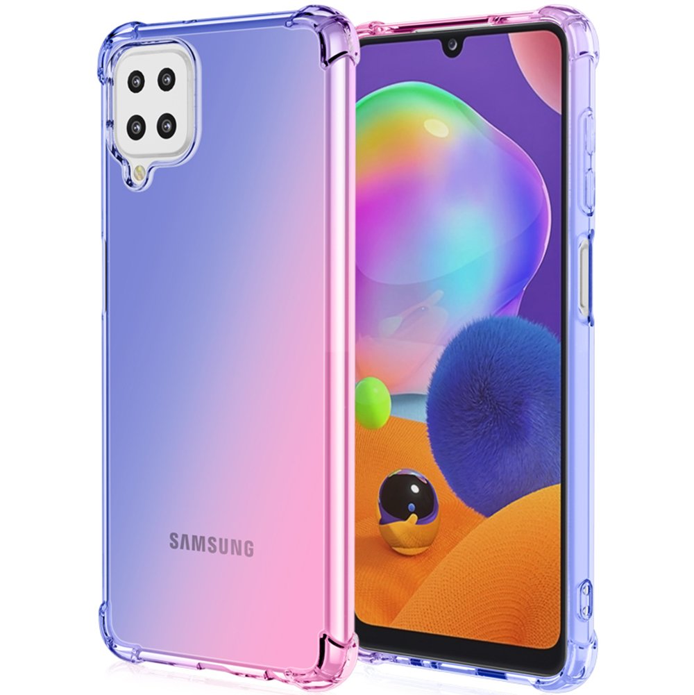 Galaxy A22 - Stötdämpande Stilrent Silikonskal