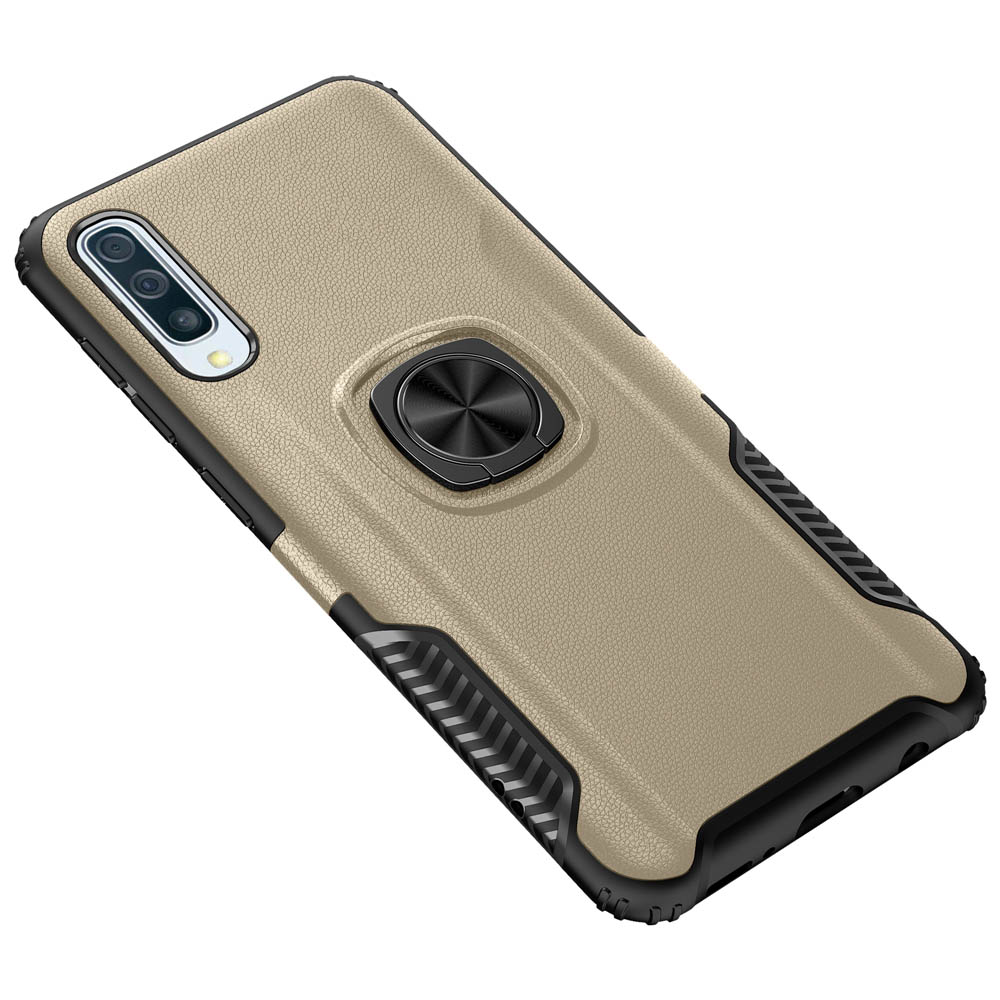 Skal med Ringhållare - Samsung Galaxy A50