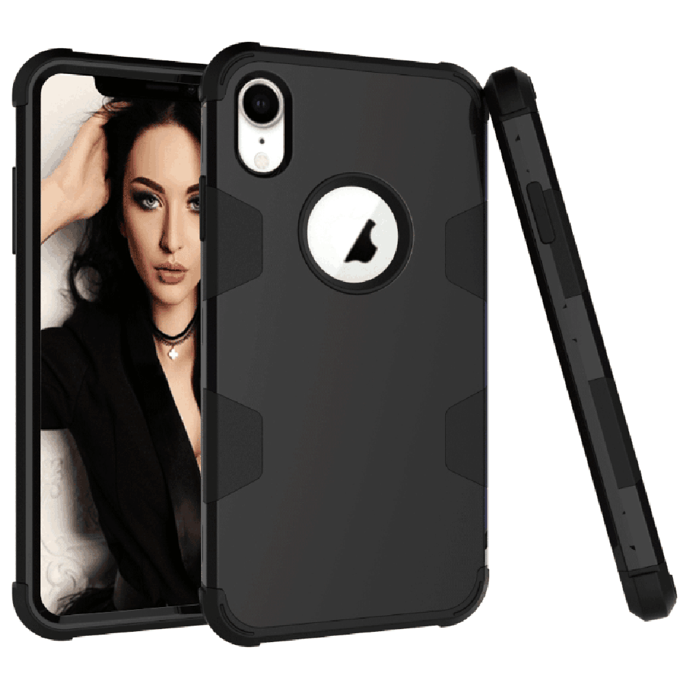 Smart och Stötdämpande Hybridskal (LEMAN) iPhone XR