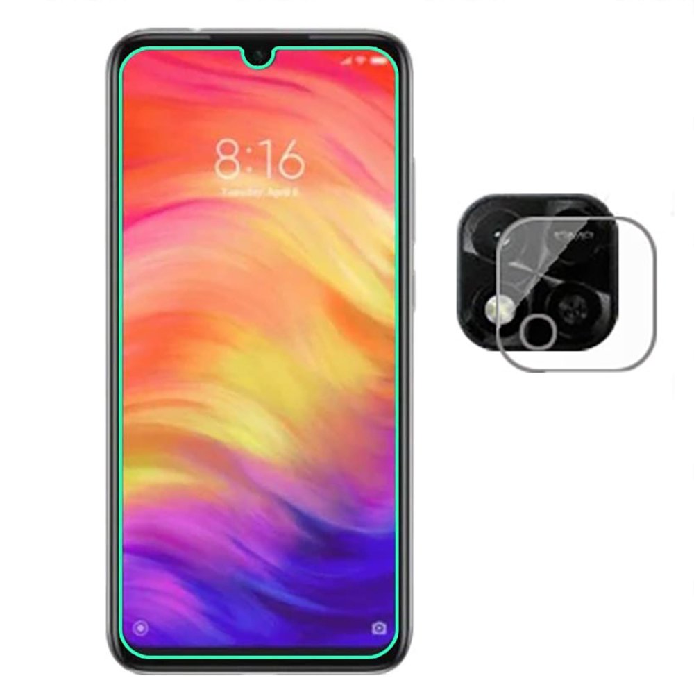 Redmi 9C NFC Sk�rmskydd och Kameralinsskydd (3-pack)