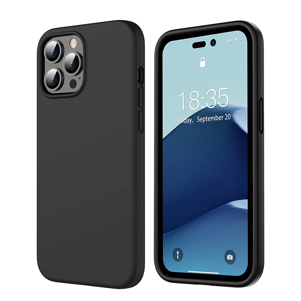 iPhone 14 Pro Max - Tunt Skal med Effektiv Stötdämpning