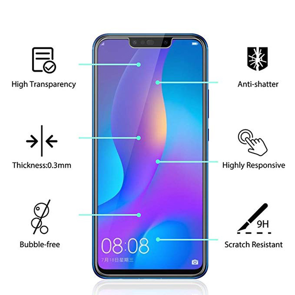 P Smart 2018 Standard Skärmskydd HD 0,3mm
