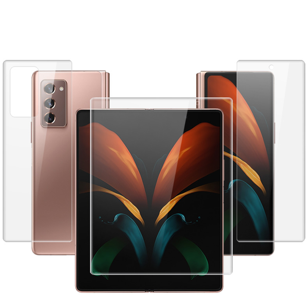 Samsung Galaxy Z Fold 2 -Smart Hydrogel Skärmskydd 4 in 1