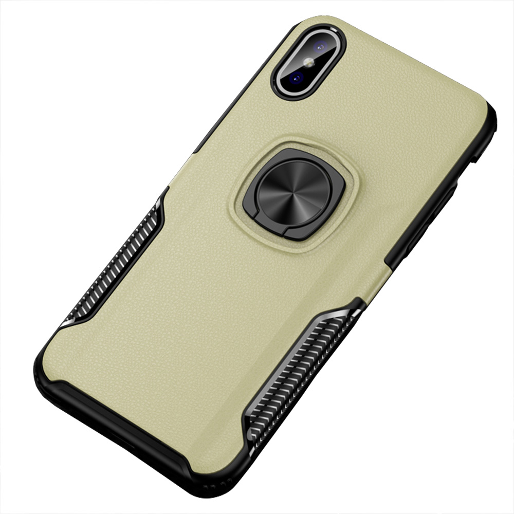 Stilrent Leman Skal med Ringhållare - iPhone X/XS
