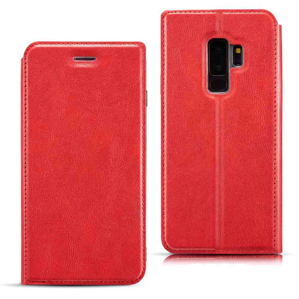 Galaxy S9 - Genomtänkt Vintage Plånboksfodral