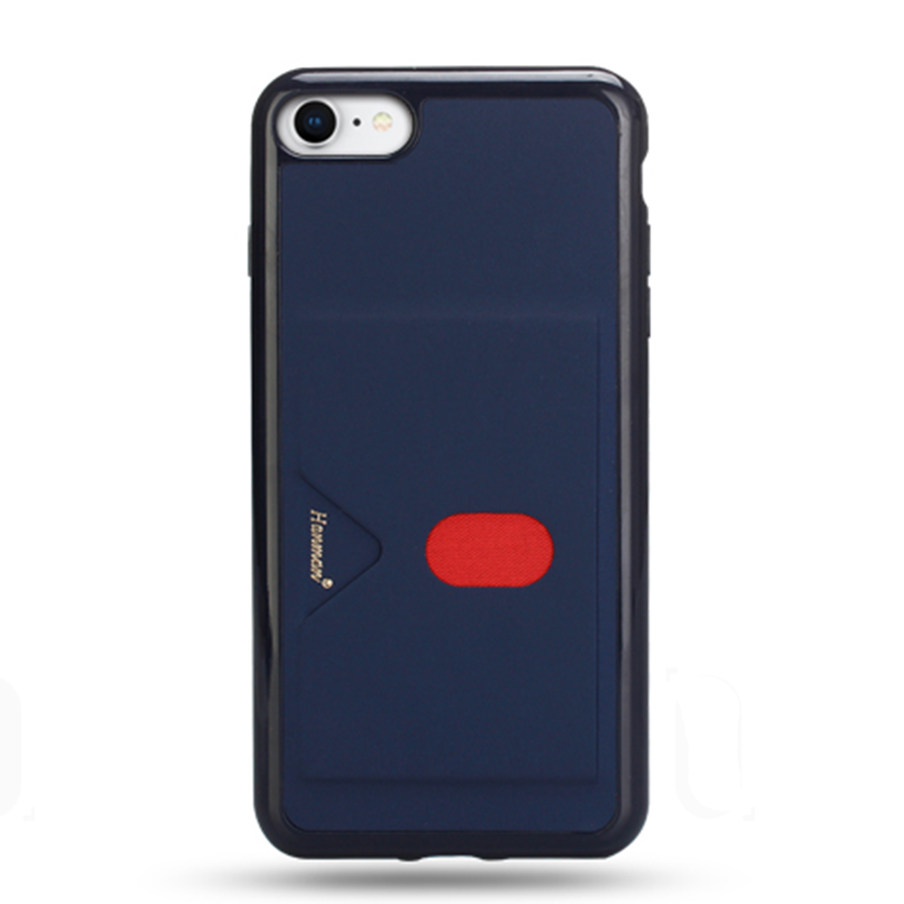iPhone 8 - Stilrent Praktiskt Skal med Kortplats (HANMAN)