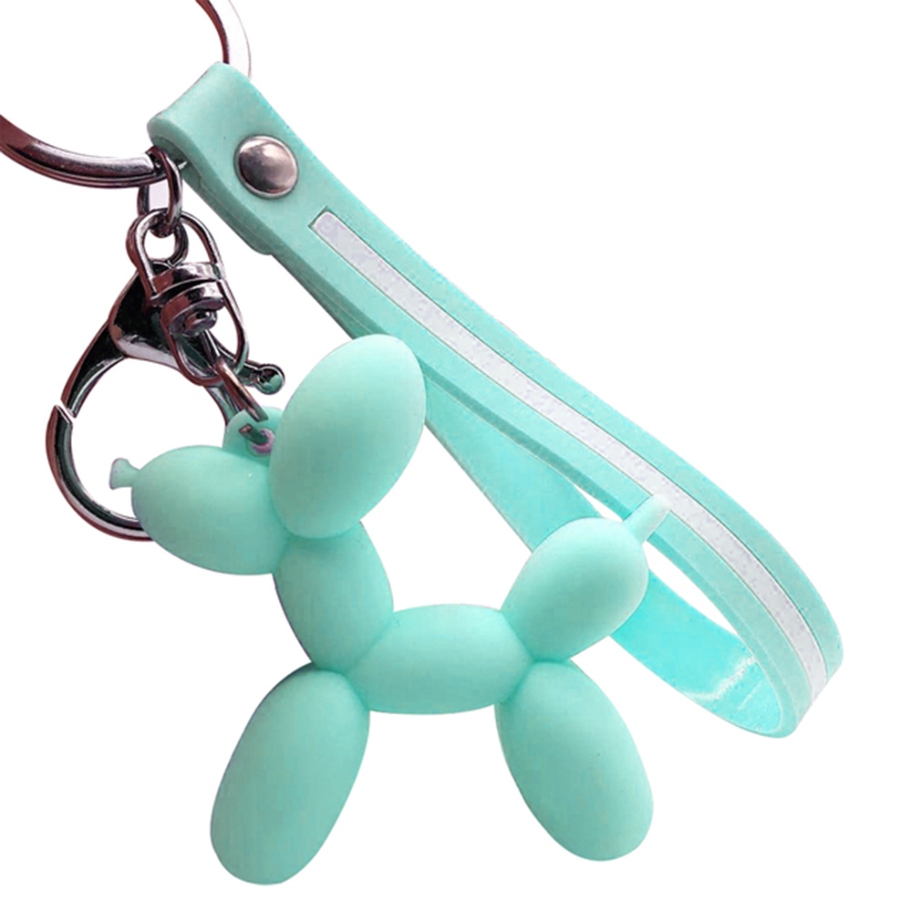 Hållbar Unik Ballong Hund Nyckelring