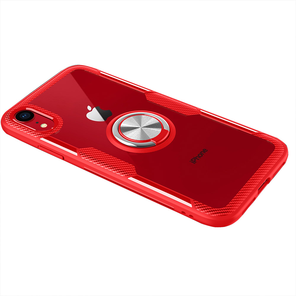 iPhone X/XS - Effektfullt Skal med Ringhållare