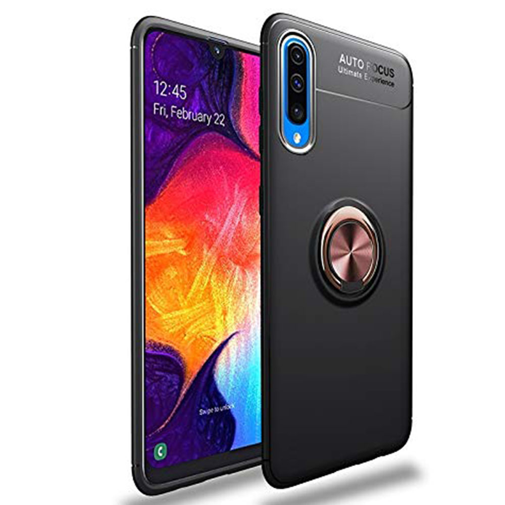 Skal med Ringhållare - Samsung Galaxy A70