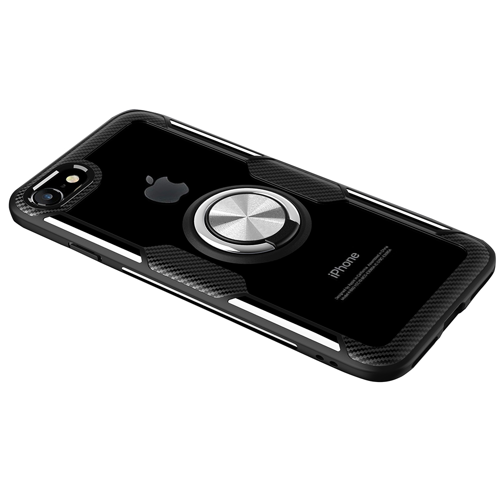 iPhone 6/6S PLUS - Stilrent Skal med Ringhållare (LEMAN)