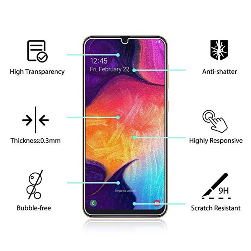 Skärmskydd 5-PACK Standard Screen-Fit HD-Clear Galaxy A40