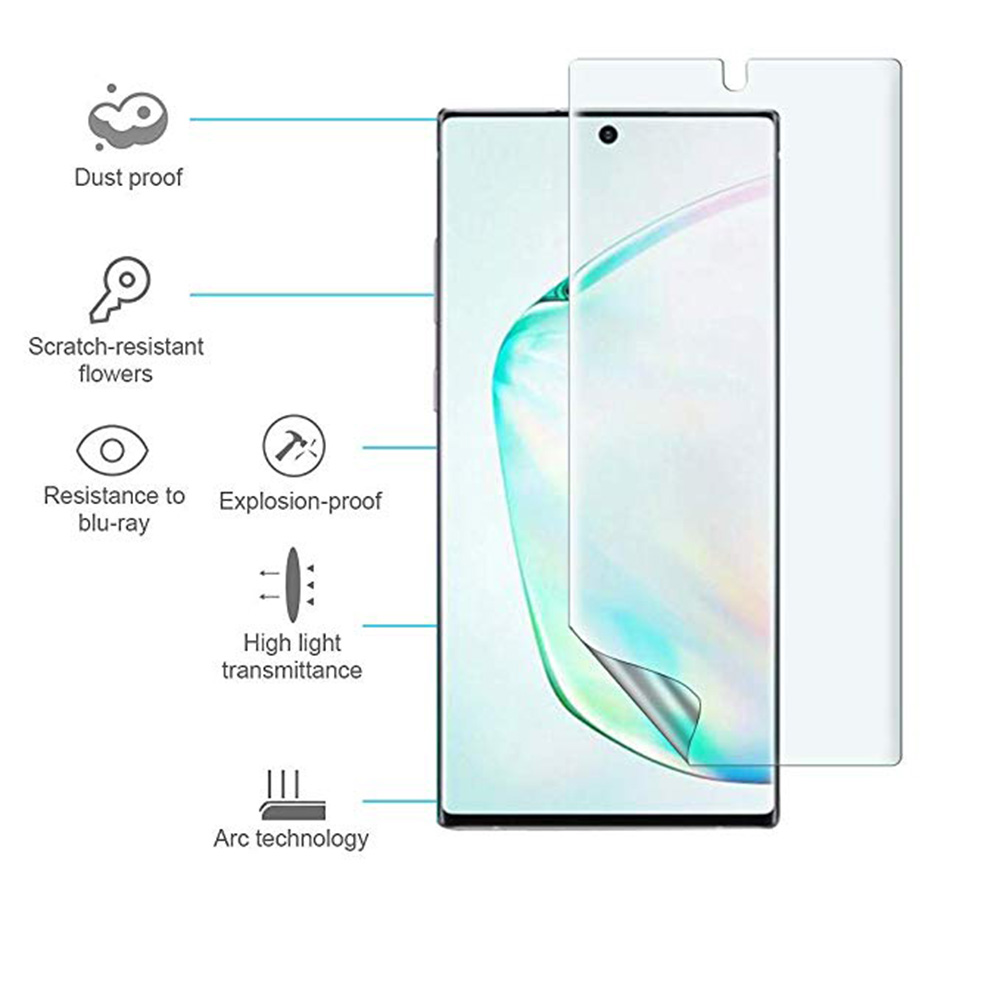 Note 10 Skärmskydd 9H Nano-Soft Screen-Fit HD