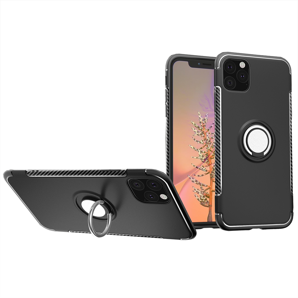 iPhone 11 Pro - Professionellt Stilsäkert Skal med Ringhållare