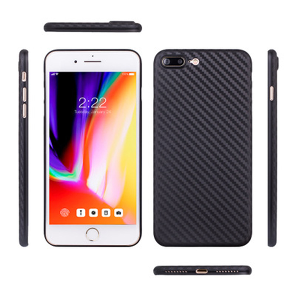 iPhone 7 - Stilrent skal i Carbonmodell från Leman