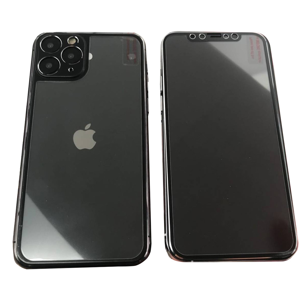 Fram- & Baksida Skärmskydd Aluminium 9H HD-Clear iPhone 11 Pro