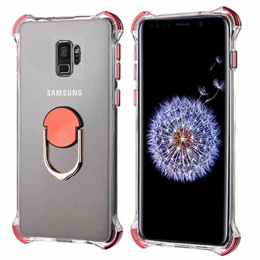 Exklusivt Silikonskal med Ringhållare - Samsung Galaxy S9