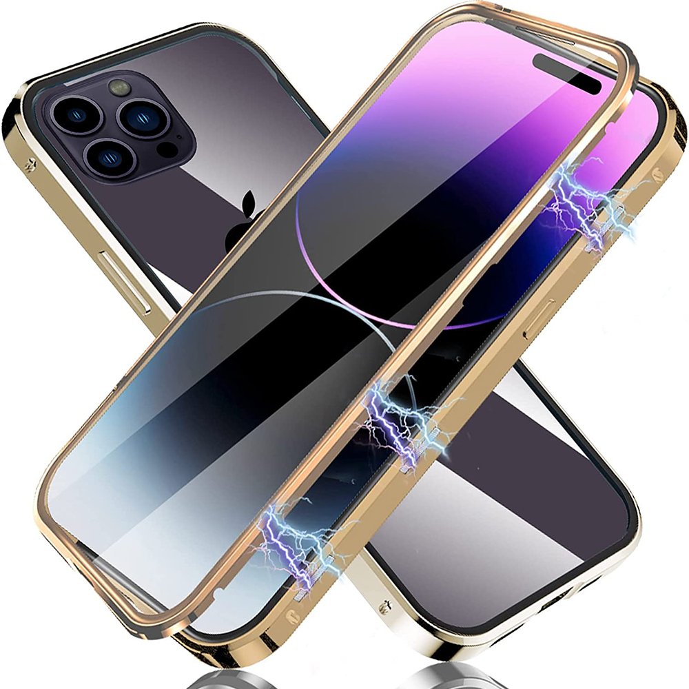 iPhone 14 Pro - Dubbelsidigt Skal med Magnetfunktion
