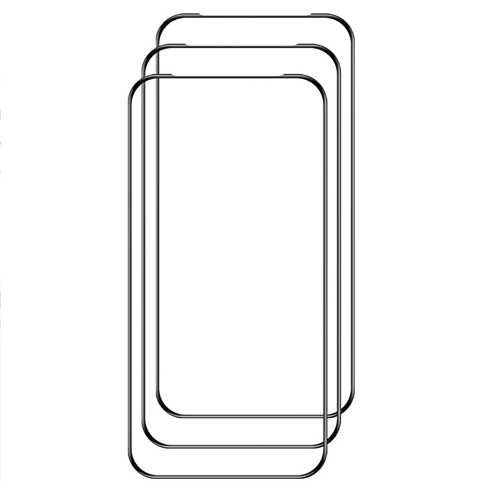 Heltäckande Härdat Glas 2.5D Skärmskydd Note 10 Pro (3-pack)