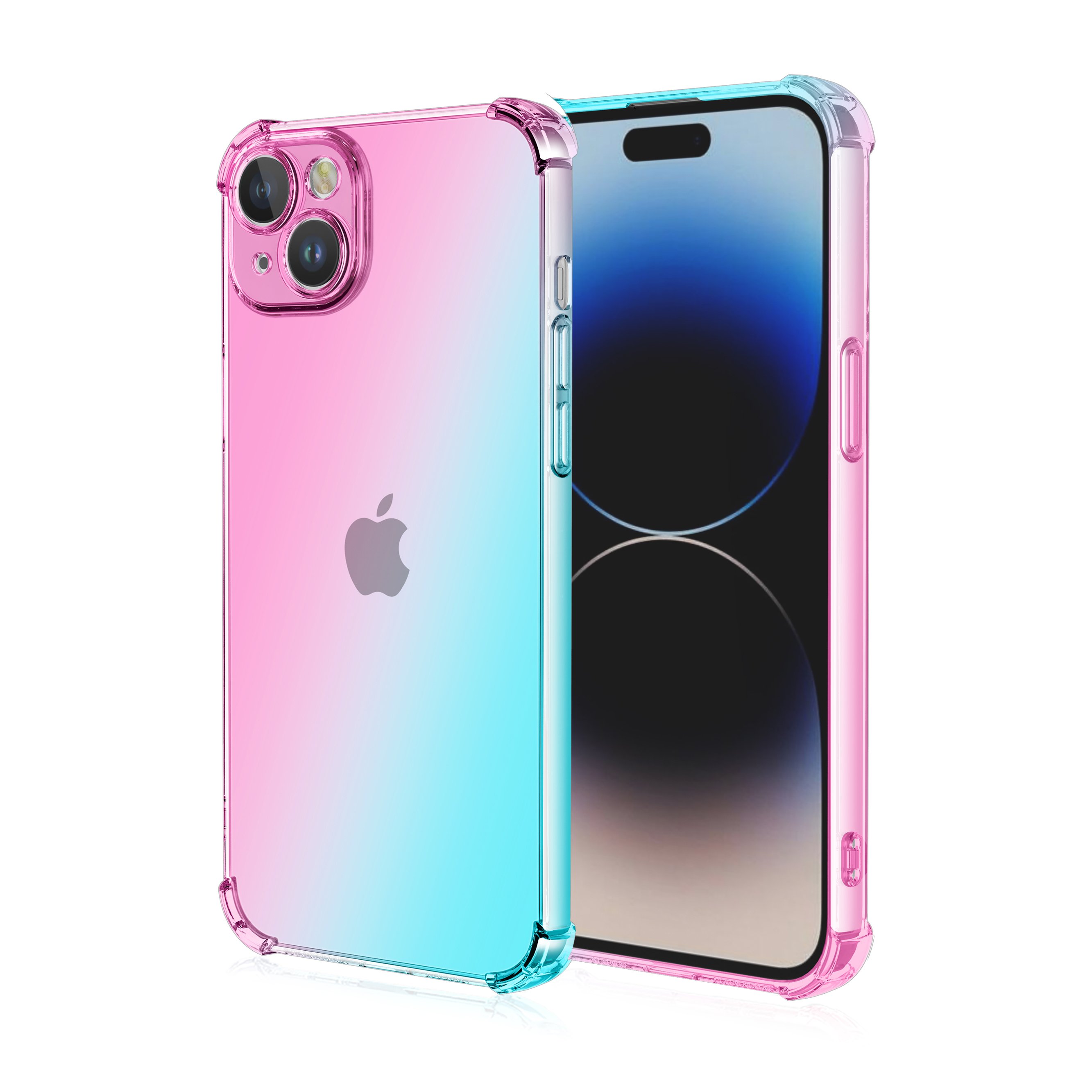 iPhone 15 plus - Smart Skyddsskal i silikon