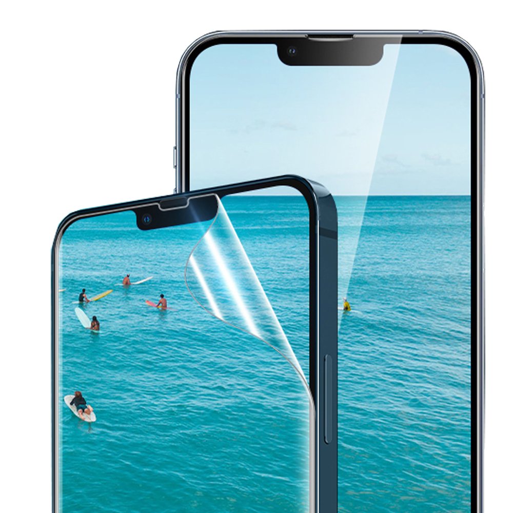 3-PACK iPhone 14 Plus Hydrogel Skärmskydd HD 0,2mm