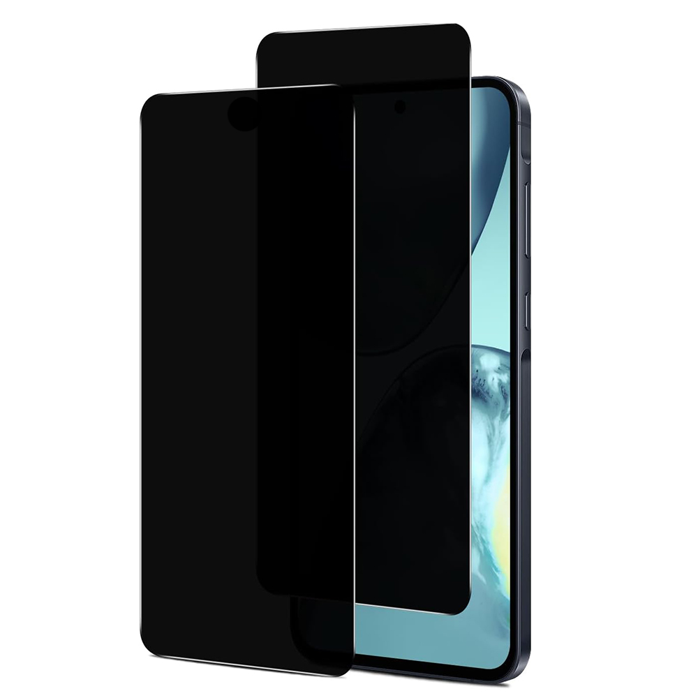 3-PACK Anti Spy härdat glas skärmskydd för Samsung Galaxy A55