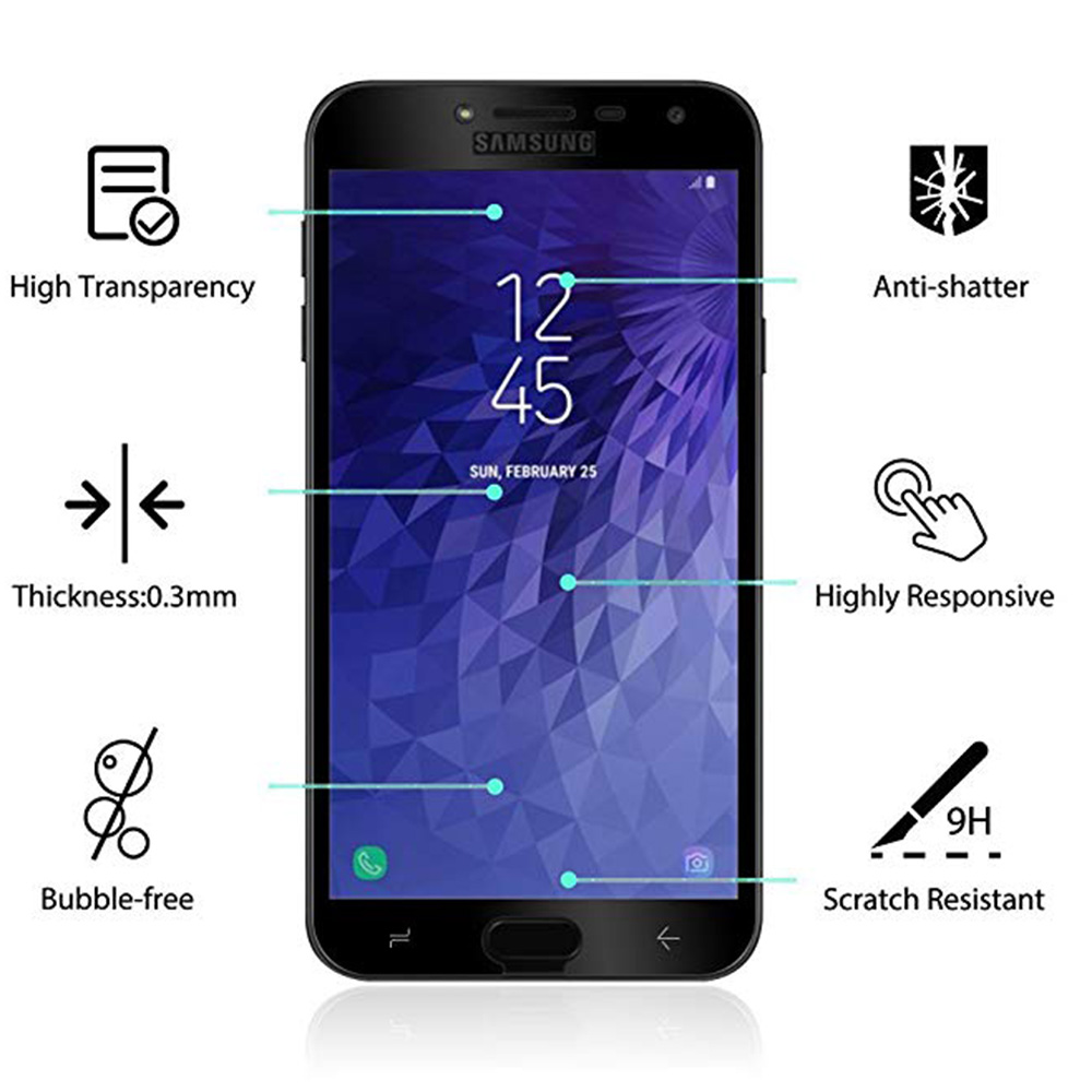 Sk�rmskydd 3D HD 0,3mm Samsung Galaxy J4 2018