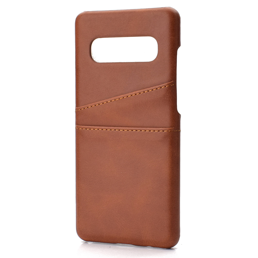 Galaxy S10e - Stilrent Vintage Skal med Kortfack SUTENI