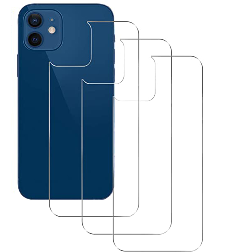 3-PACK Baksida Skärmskydd (9H) 0,3mm iPhone 12 Mini