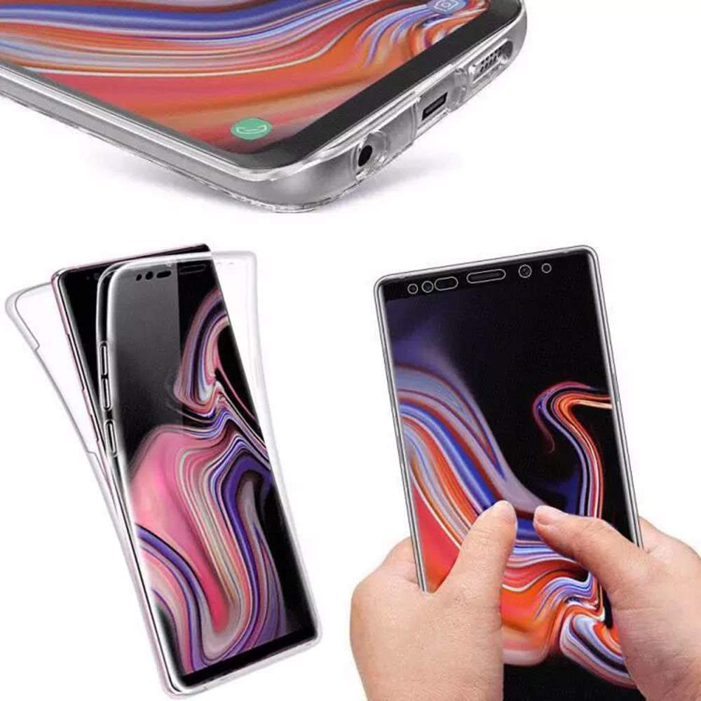 Galaxy S10 - Stilrent Dubbel Silikonskal