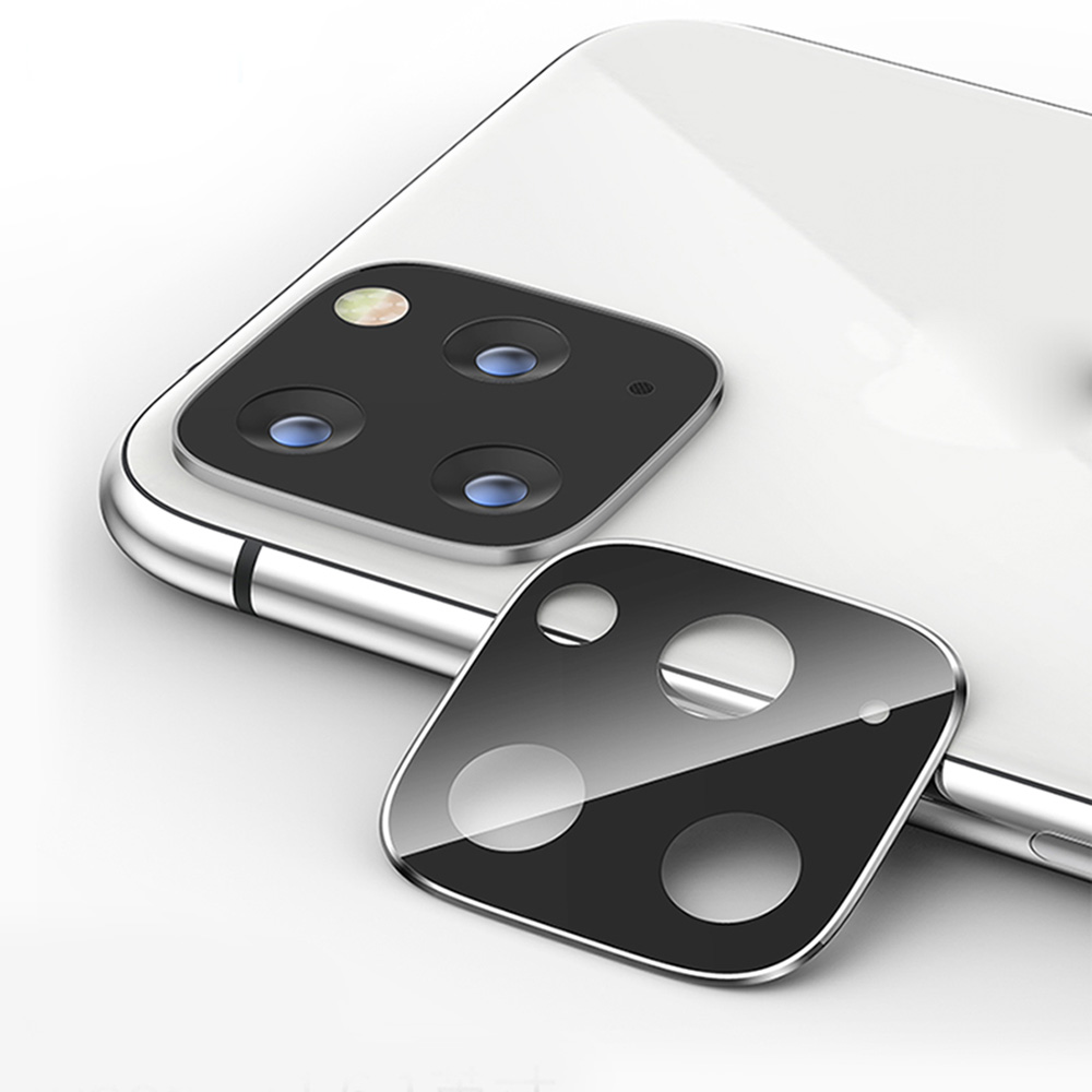 iPhone 11 Pro Skyddsfilm för Bakre kameralins + Metalram