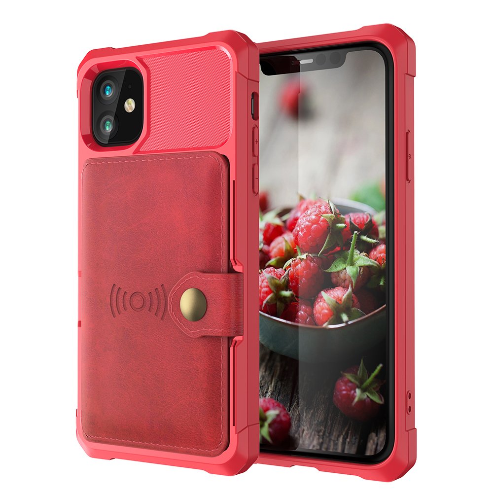 iPhone 12 - Skal med Korthållare