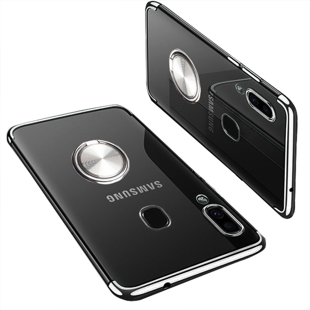 Elegant Floveme Silikonskal Ringh�llare - Samsung Galaxy A40