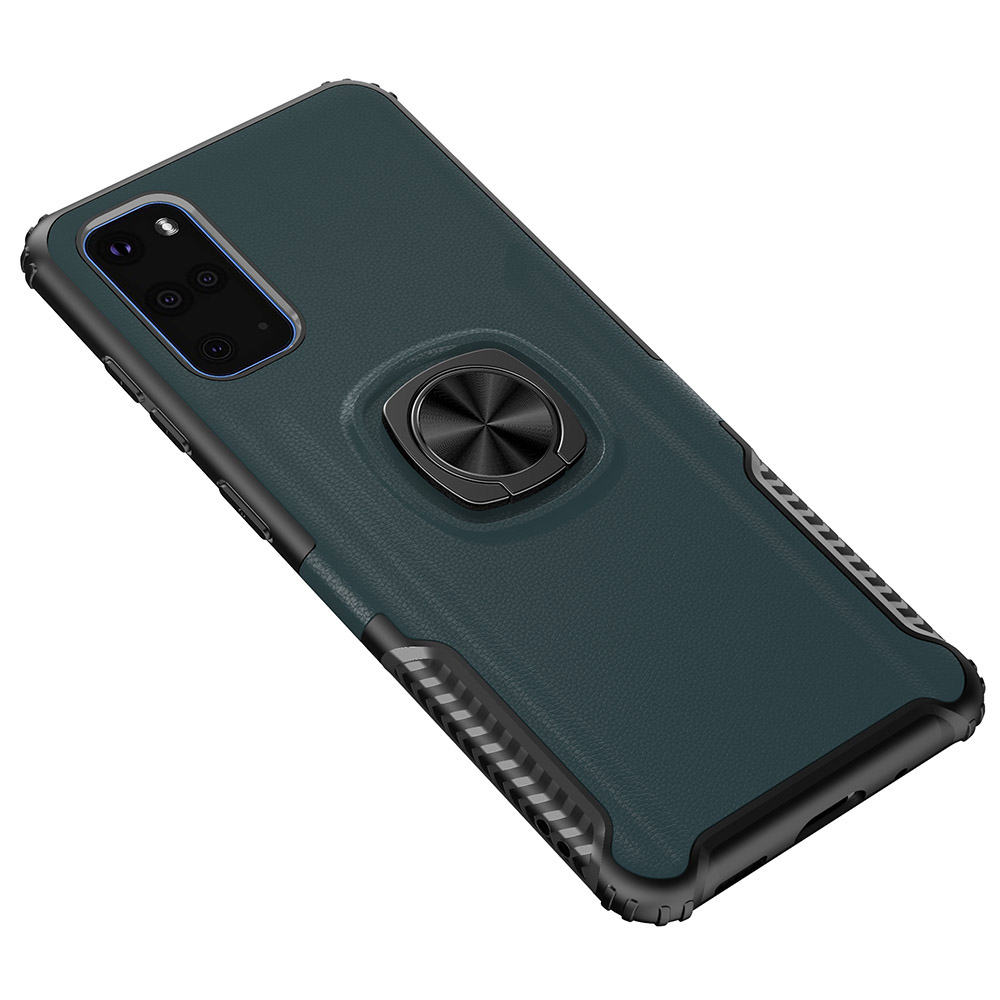 Galaxy S20 Plus - Skyddande Skal med Ringhållare