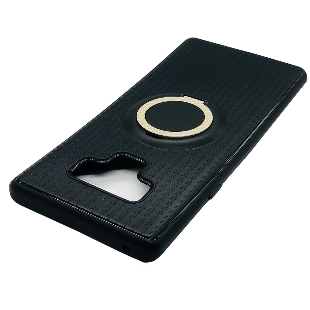 Skyddsskal med Ringhållare i Carbondesign -Samsung Galaxy Note 9