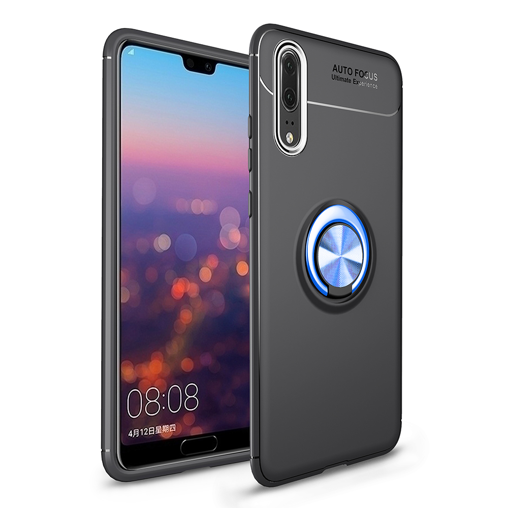 Praktiskt Skal med Ringhållare - Huawei P20