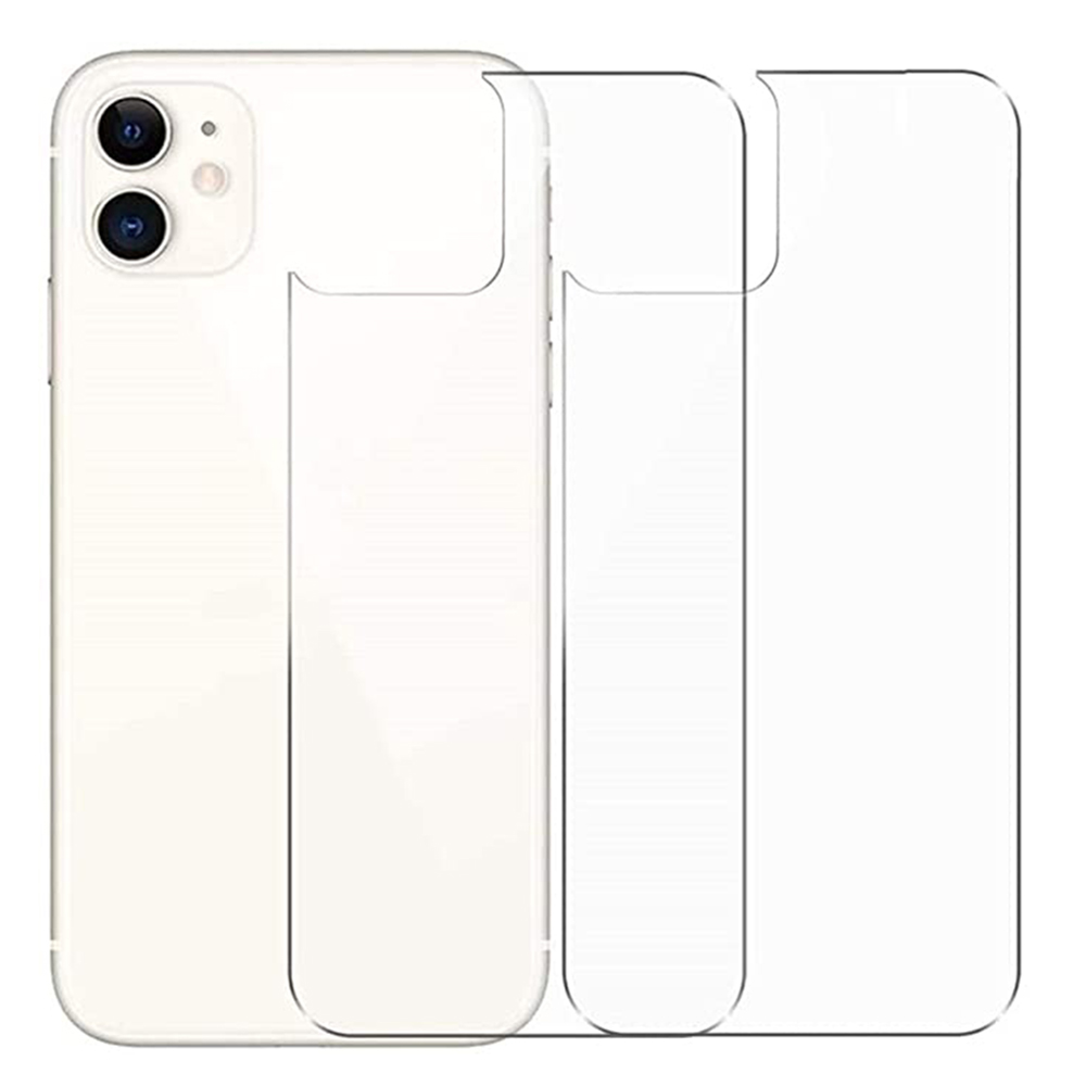 2-PACK Skärmskydd för BAKSIDA (9H) 0,3mm iPhone 12 Mini