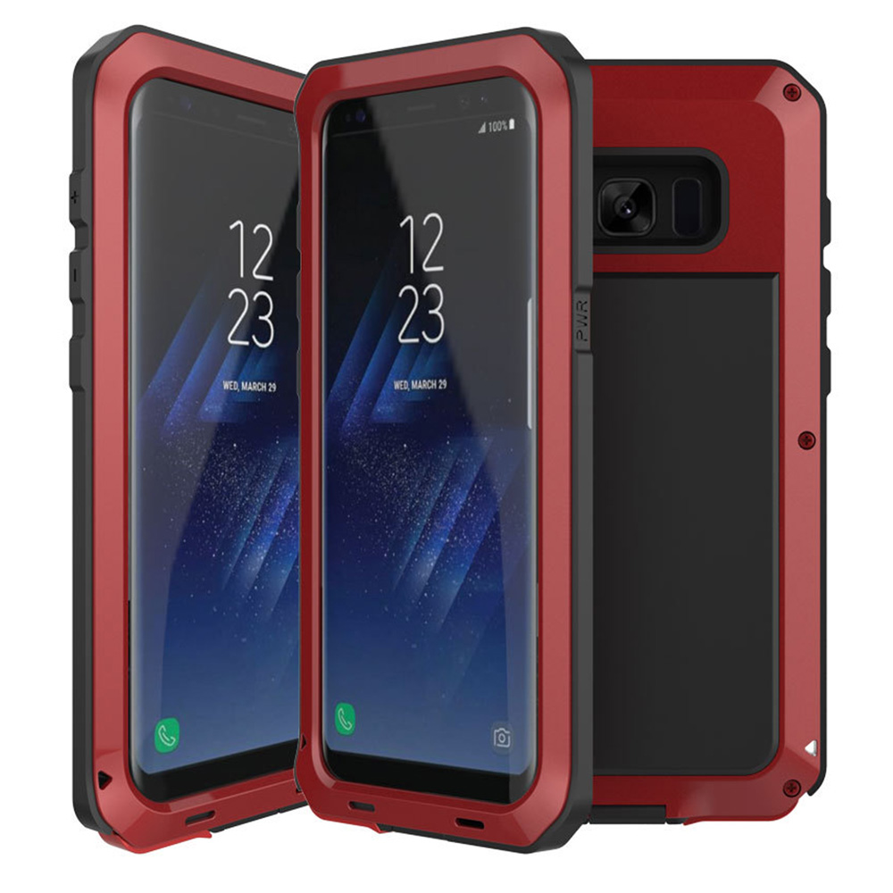 Army HEAVY DUTY (Stryktålig) Aluminum för Samsung Galaxy S8