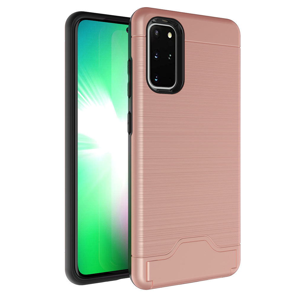 Genomtänkt Skal med Kortfack - Samsung Galaxy S20 Plus