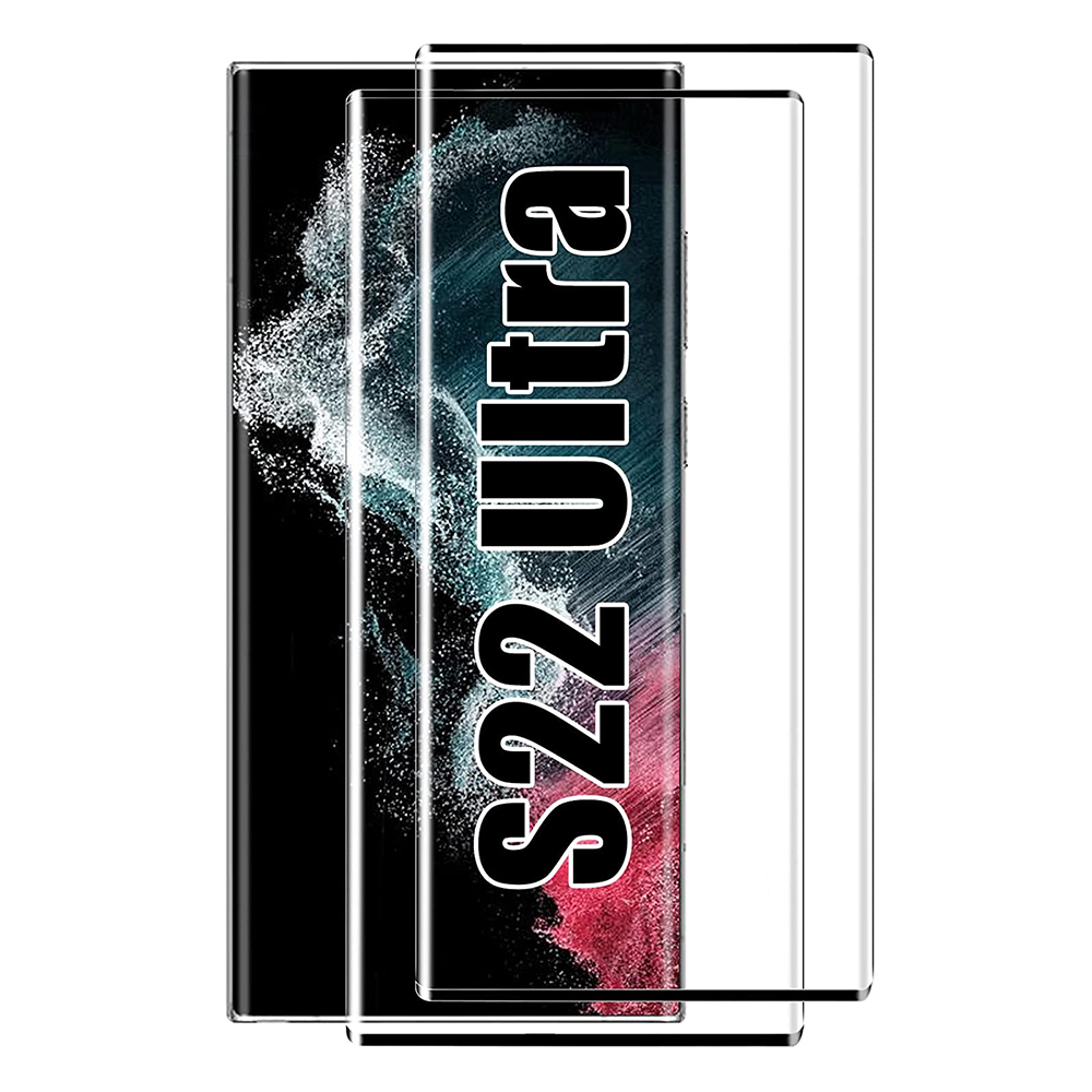 2-PACK Galaxy S22 Ultra Sk�rmskydd CASE-Friendly HD 0,3mm