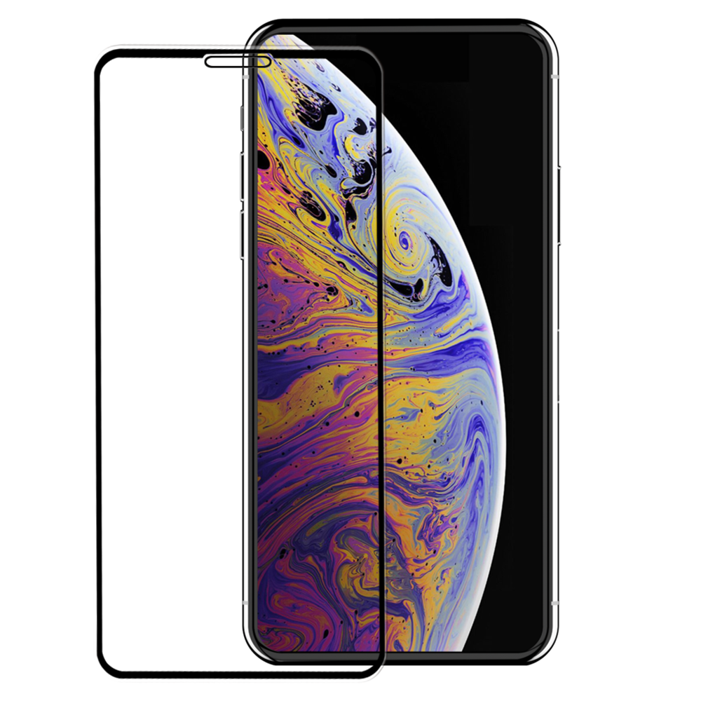 iPhone 12 Pro Max 2-PACK Skärmskydd Carbon-fiber 9H 0,3mm