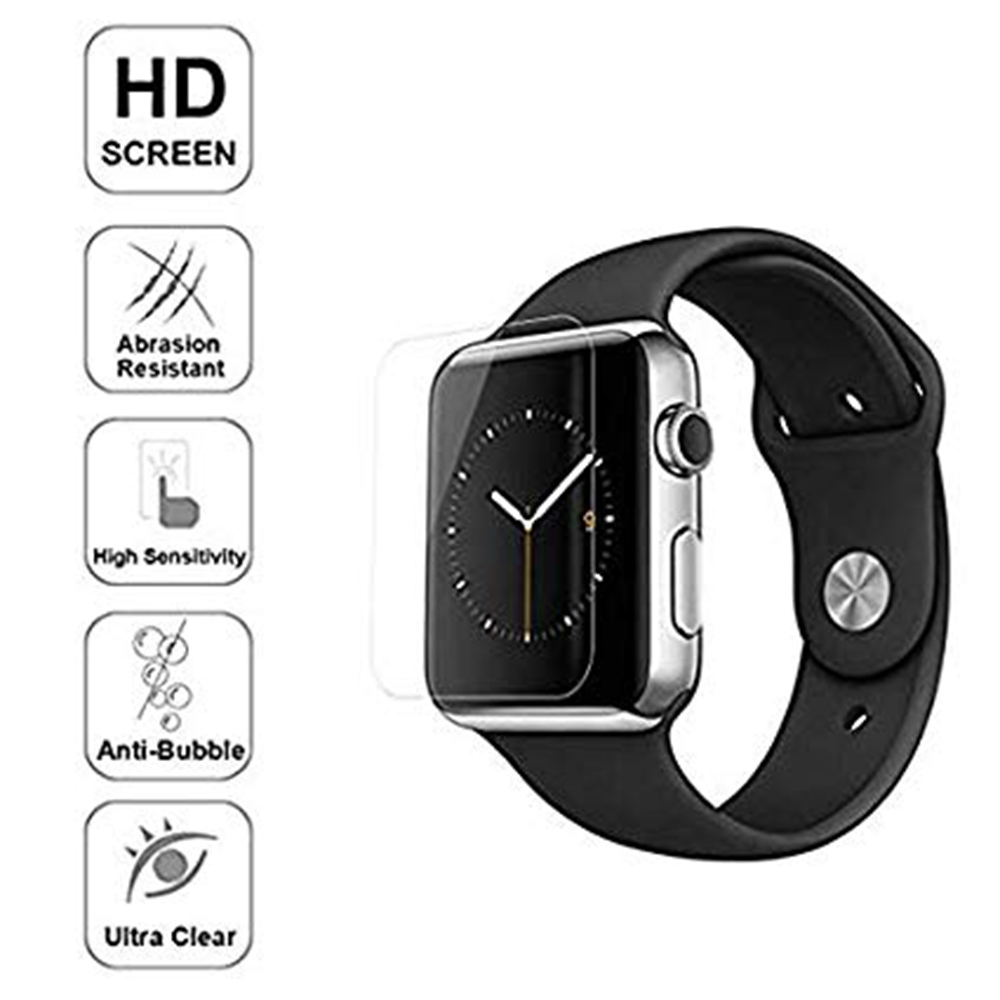 HD 2.5D Standard Skärmskydd för iWatch 4/5 40mm och 44mm