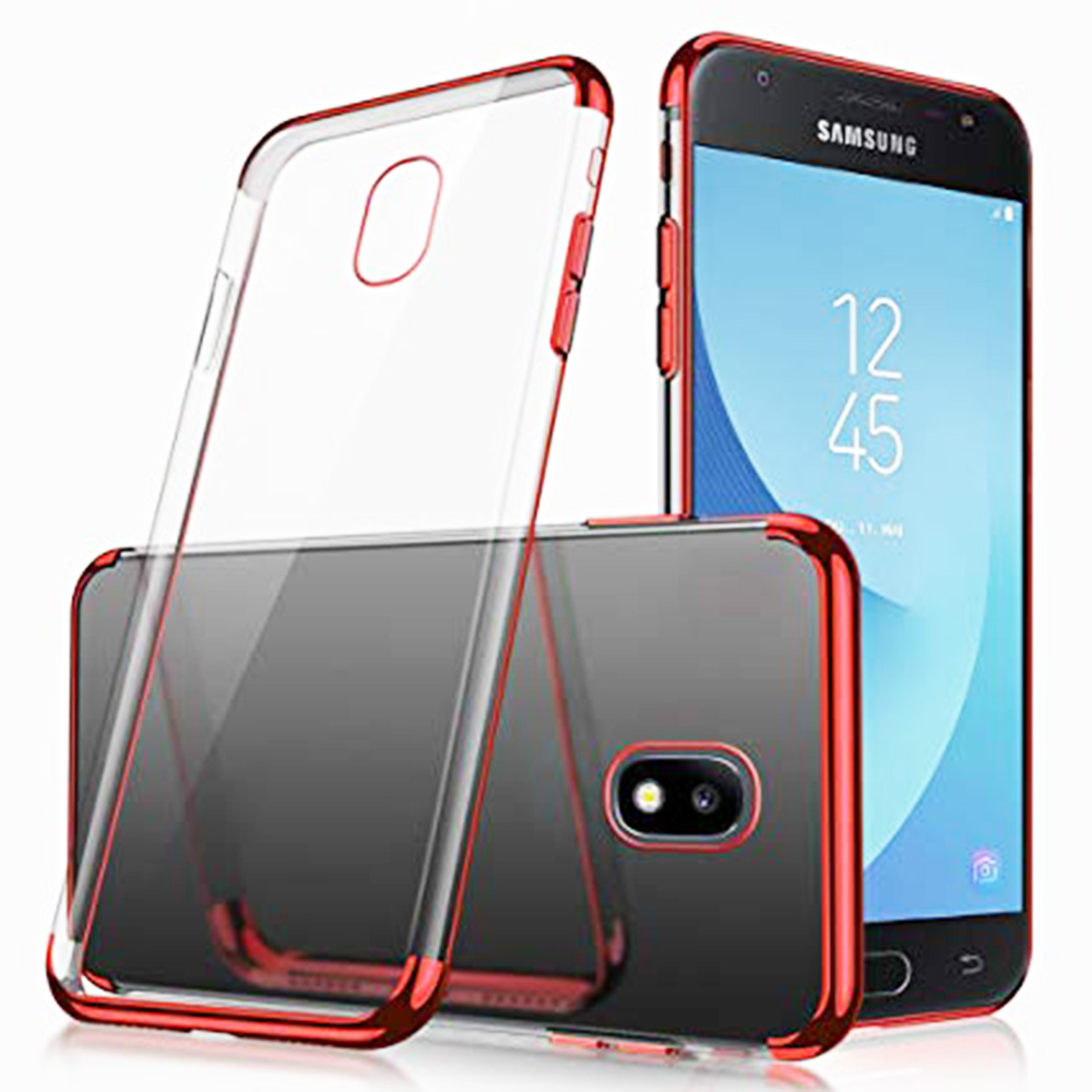 Stilsäkert Tunt Silikonskal - Samsung Galaxy J7 2017