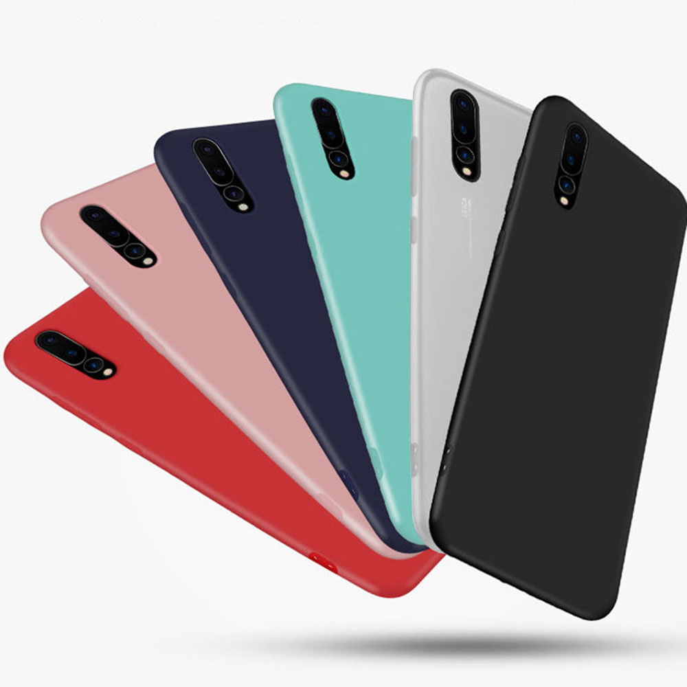 P20 Pro - Stilrent Matt Silikonskal från NKOBEE