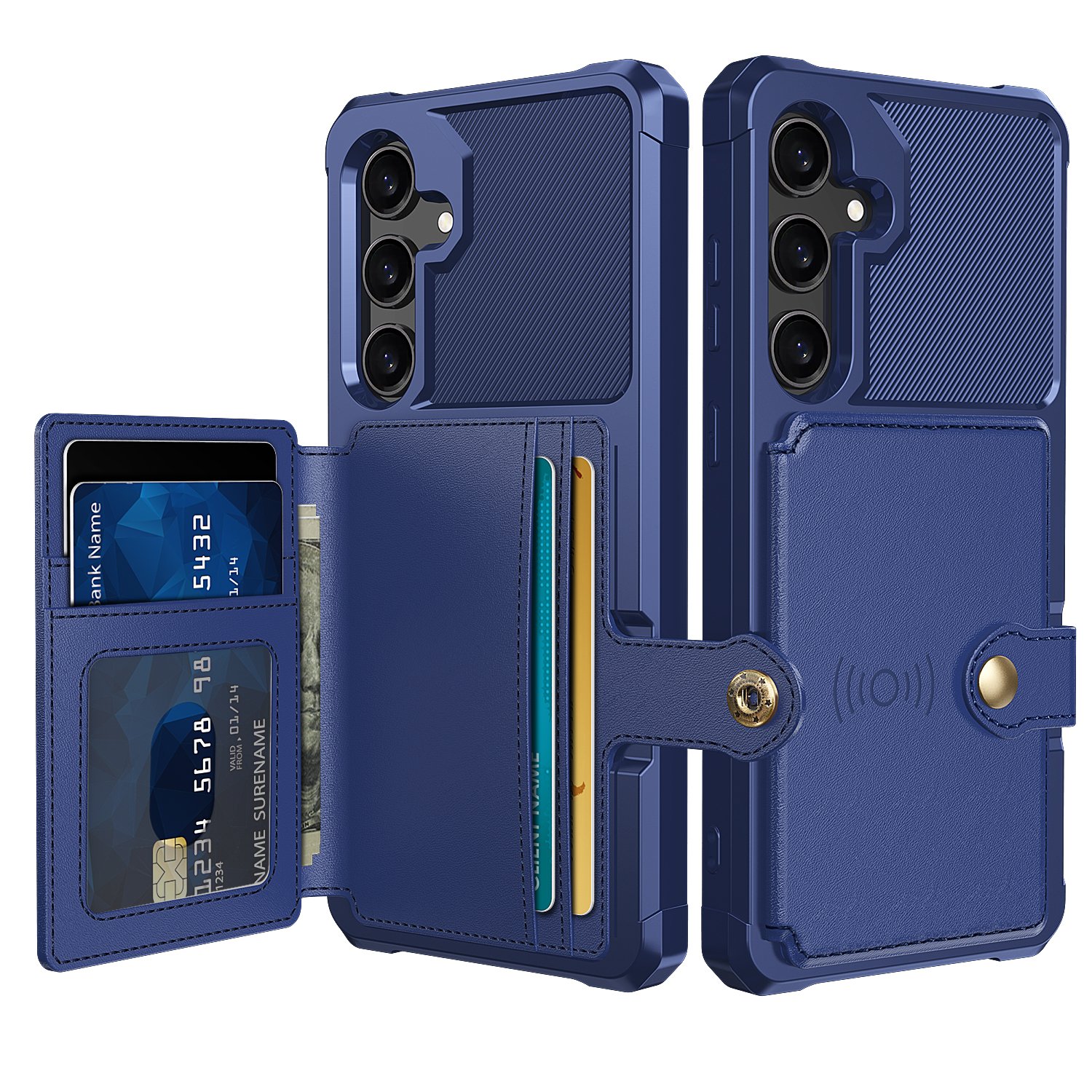 Samsung Galaxy S25 - Skydd & Plånbok i ett elegant skal